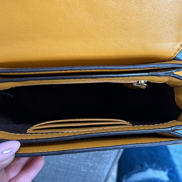 MICHAEL MICHAEL KORS Leather Saddle Crossbody - Picture 11 of 11